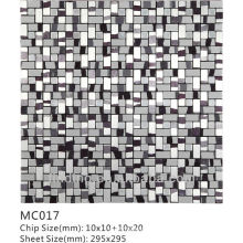 MC017 Newest! Aluminium plastic mosaic tile ceiling